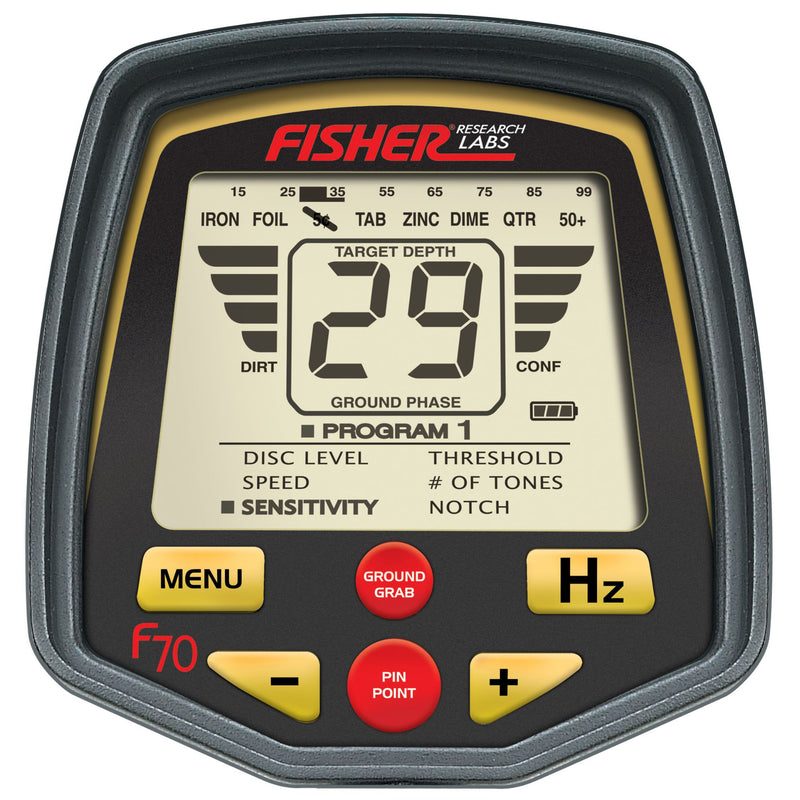 Fisher F70 metal detector
